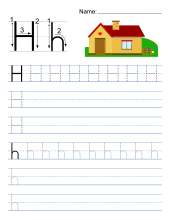 Printable alphabet tracing letter. Letter H Tracing alphabet letters, traceable, alphabet, letter, free, printable, pdf, upper case, lower case, penmanship skills, kindergarten, a-z, practice, worksheet, sheets, writing, handwriting, paper, lined, blank, template, notepaper, png, print, download.