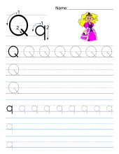 Tracing letters of the alphabet. Letter Q Tracing alphabet letters, traceable, alphabet, letter, free, printable, pdf, upper case, lower case, penmanship skills, kindergarten, a-z, practice, worksheet, sheets, writing, handwriting, paper, lined, blank, template, notepaper, png, print, download.
