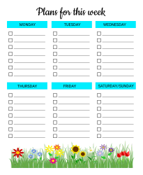 Weekly schedule. Free printable weekly planner template, pdf, notes, task list, organized, priorities, schedule, errands, print, download, online, simple, todo, for work, for school.