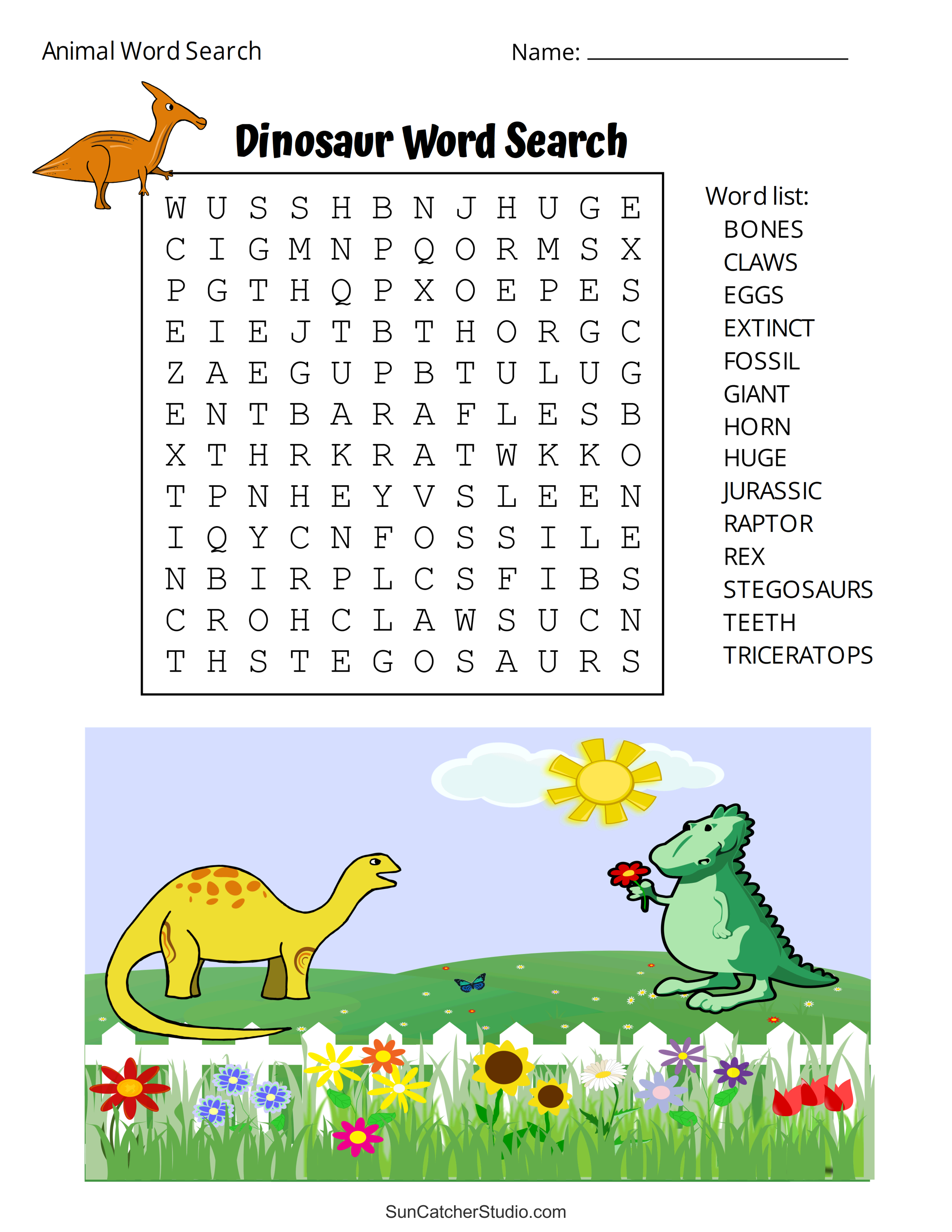 Word Search about Dogs [fun, free printable PDF] - Puzzletainment Publishing