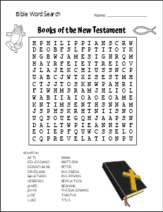 Bible Word Search (Free Printable Christian Puzzles) – DIY Projects ...