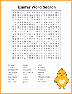 8. Free Easter word search.  (Difficult) Easter word search, printable, free, pdf, puzzle, kids, adults, holiday, easy, hard, large print, download, sheet.