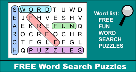 Word Search (Printable PDF files)