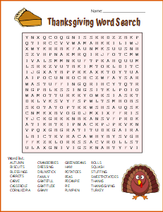 7. Hard Thanksgiving word search puzzle. Level - Difficult thanksgiving word search, printable, free, pdf, puzzle, easy, hard, kids, adults, difficult, large print, download, sheet.