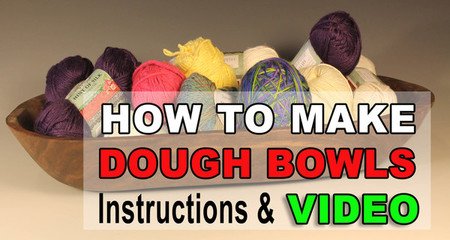 DIY Dough Bowl using Power Tools - A Wonderful Thought