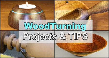 Woodturning Projects, Tips, lathe, and more.