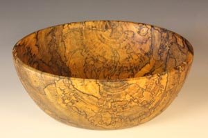 Spalted Elm bowl: 9