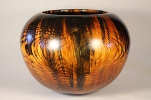 Spalted Yellow Pine Bowl: 21